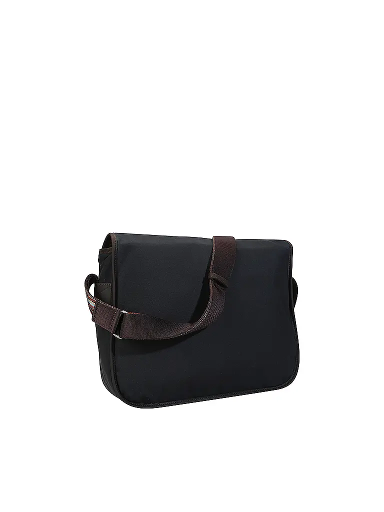 BARBOUR | Paul Smith loves Barbour Umhängetasche Wax Tarras | Blau