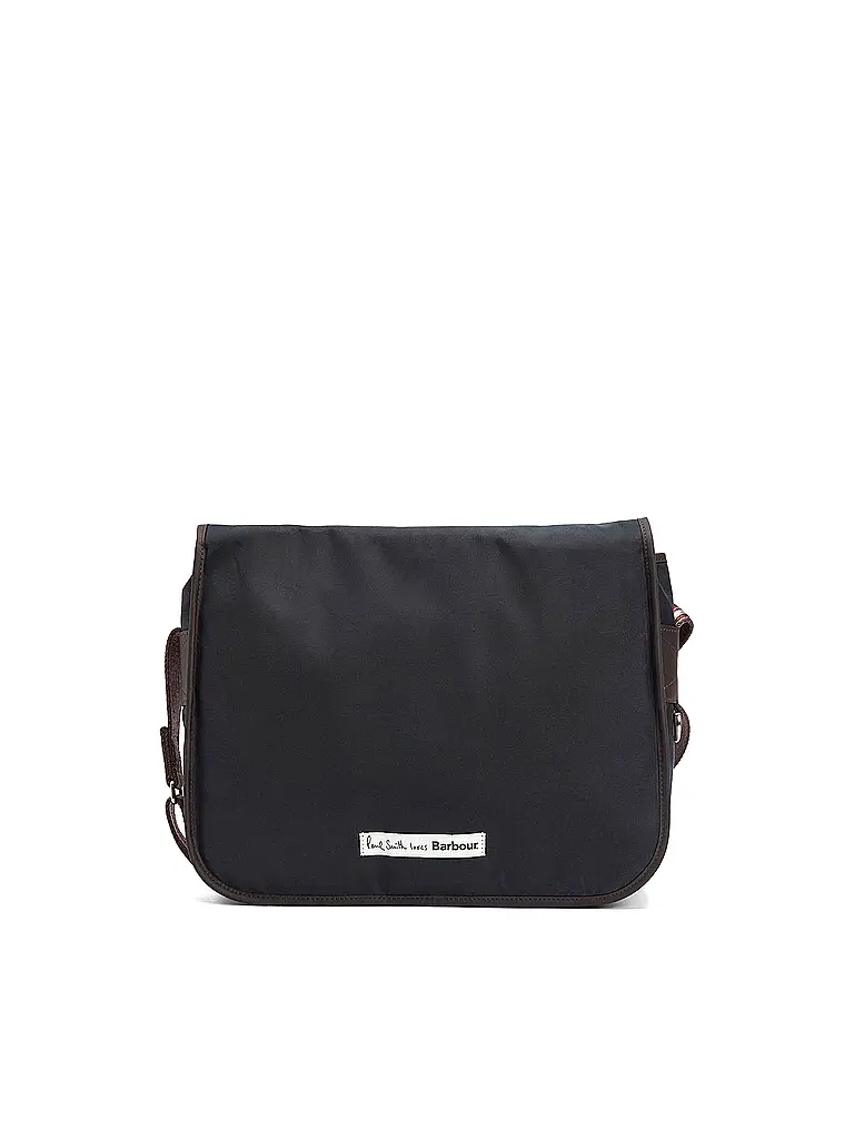 BARBOUR | Paul Smith loves Barbour Umhängetasche Wax Tarras | Blau