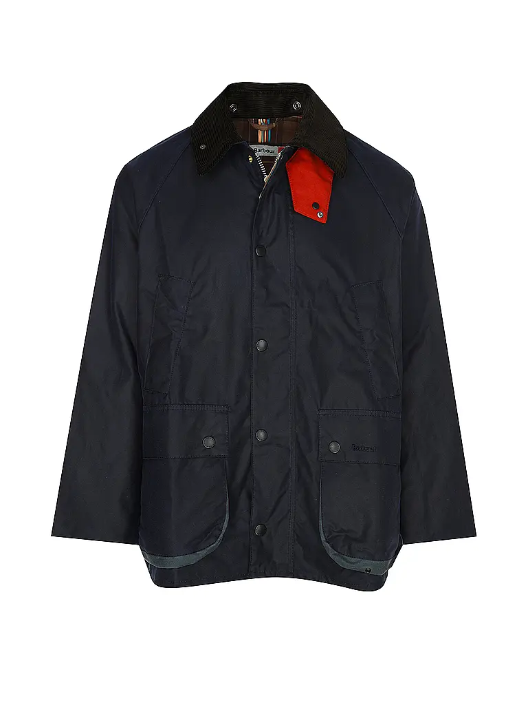 BARBOUR | Paul Smith loves Barbour Wachsjacke Oversized Bedale | Dunkelblau