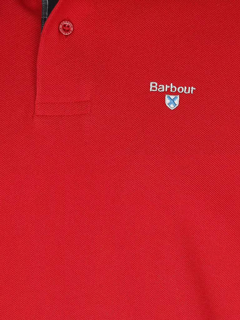 BARBOUR | Poloshirt Regular Fit | rot