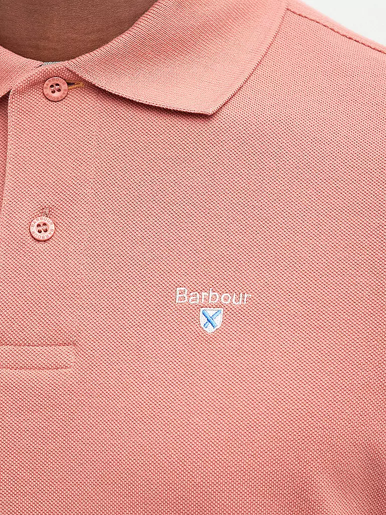 BARBOUR | Poloshirt Regular Fit | rosa