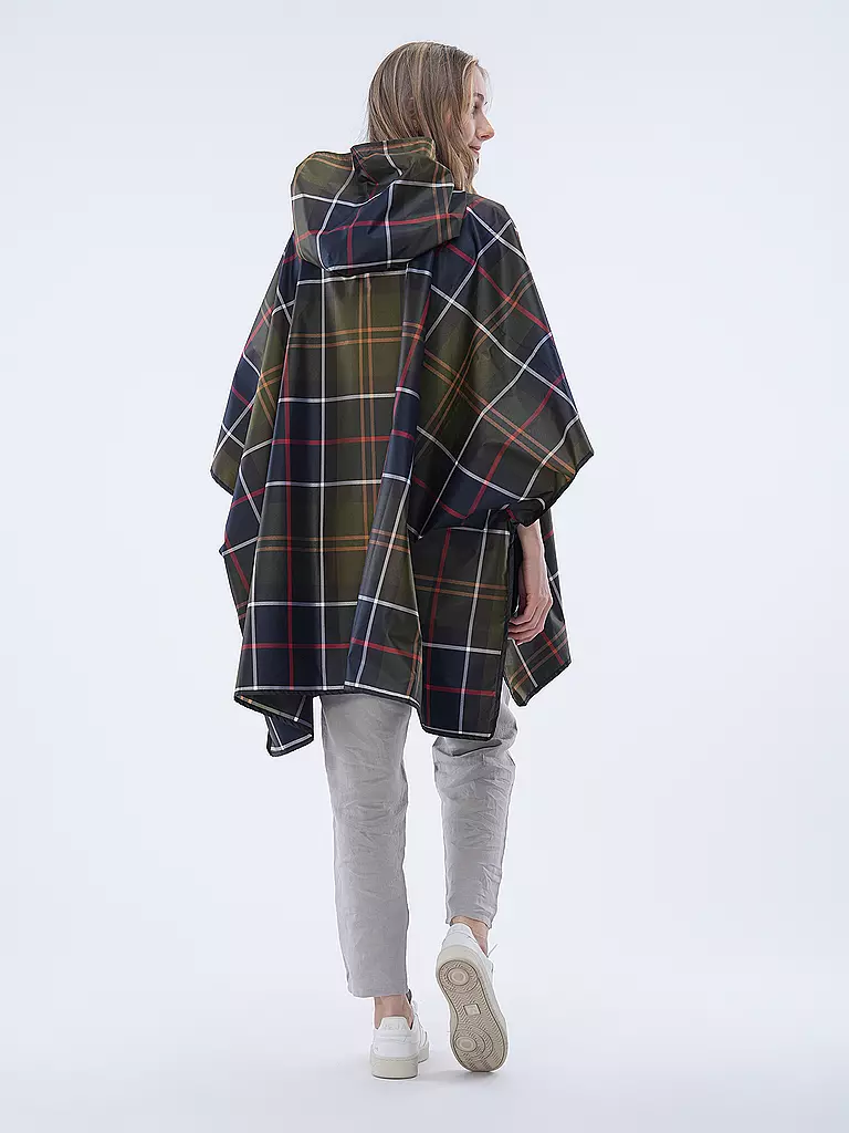 BARBOUR | Poncho TARTAN | olive