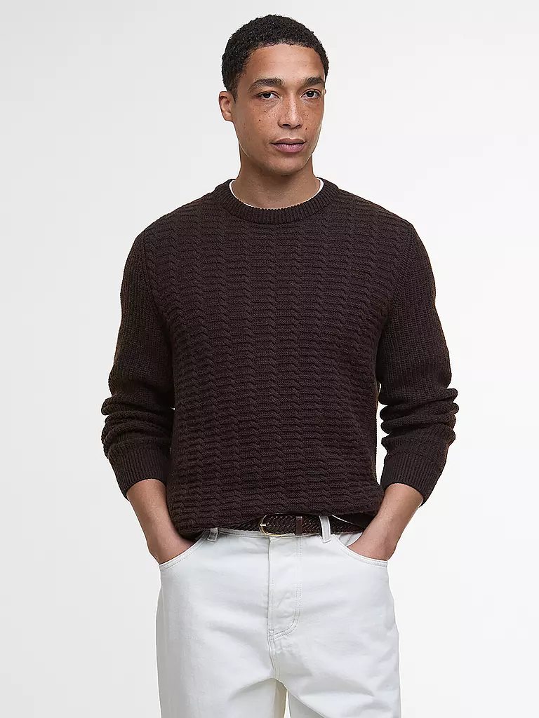 BARBOUR | Pullover CLEAVELAND | braun