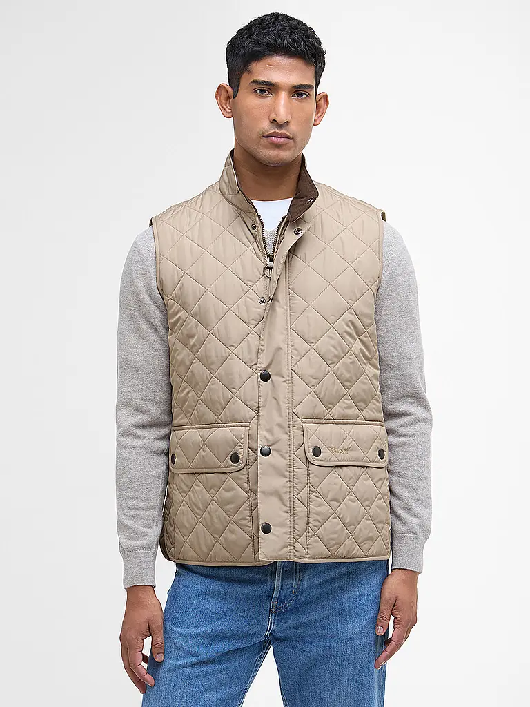 BARBOUR | Steppgilet LOWERDALE | beige