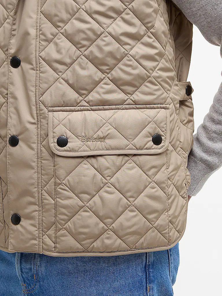 BARBOUR | Steppgilet LOWERDALE | beige