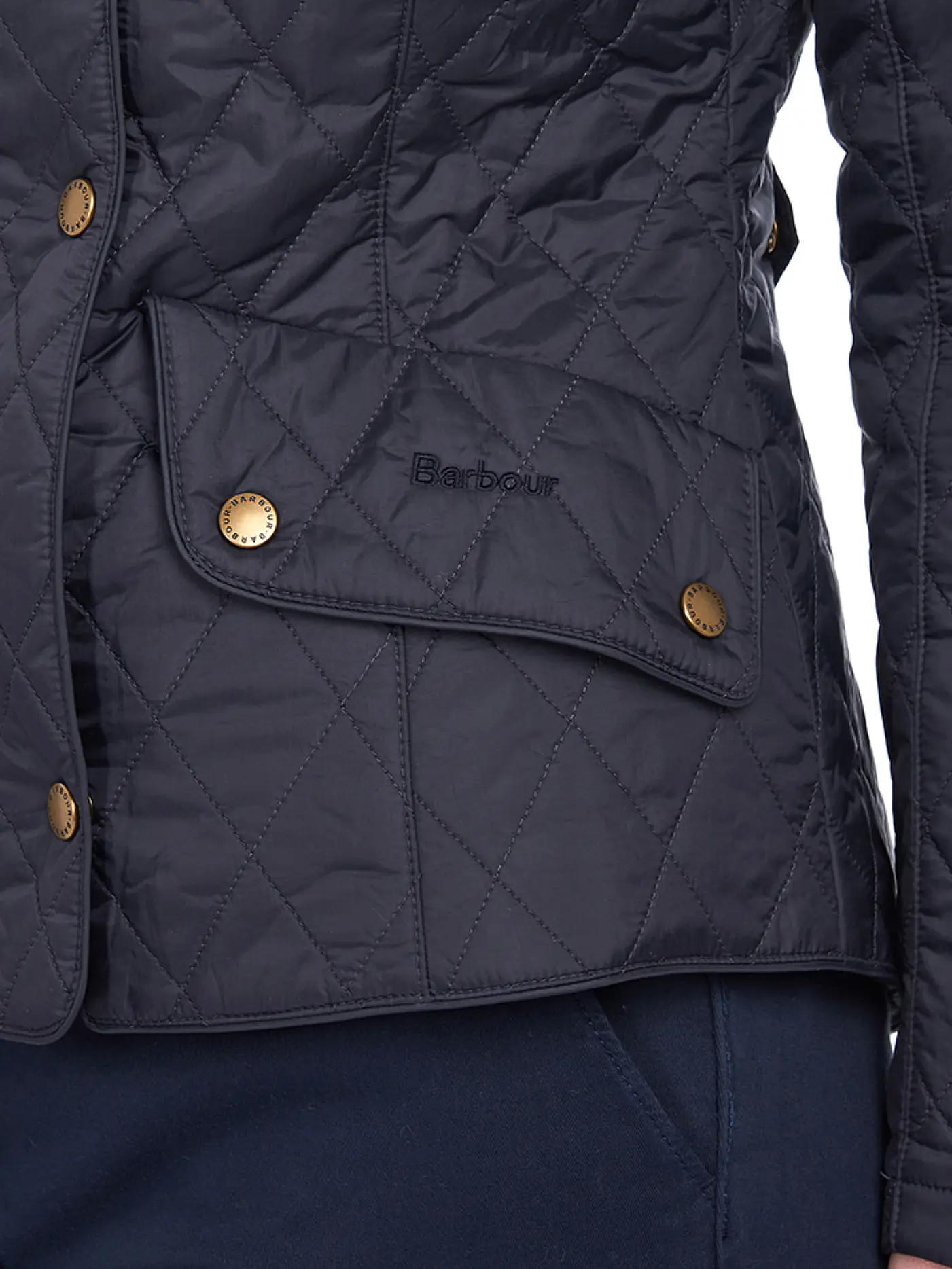 BARBOUR | Steppjacke FLYWEIGHT CAVALRY | dunkelblau