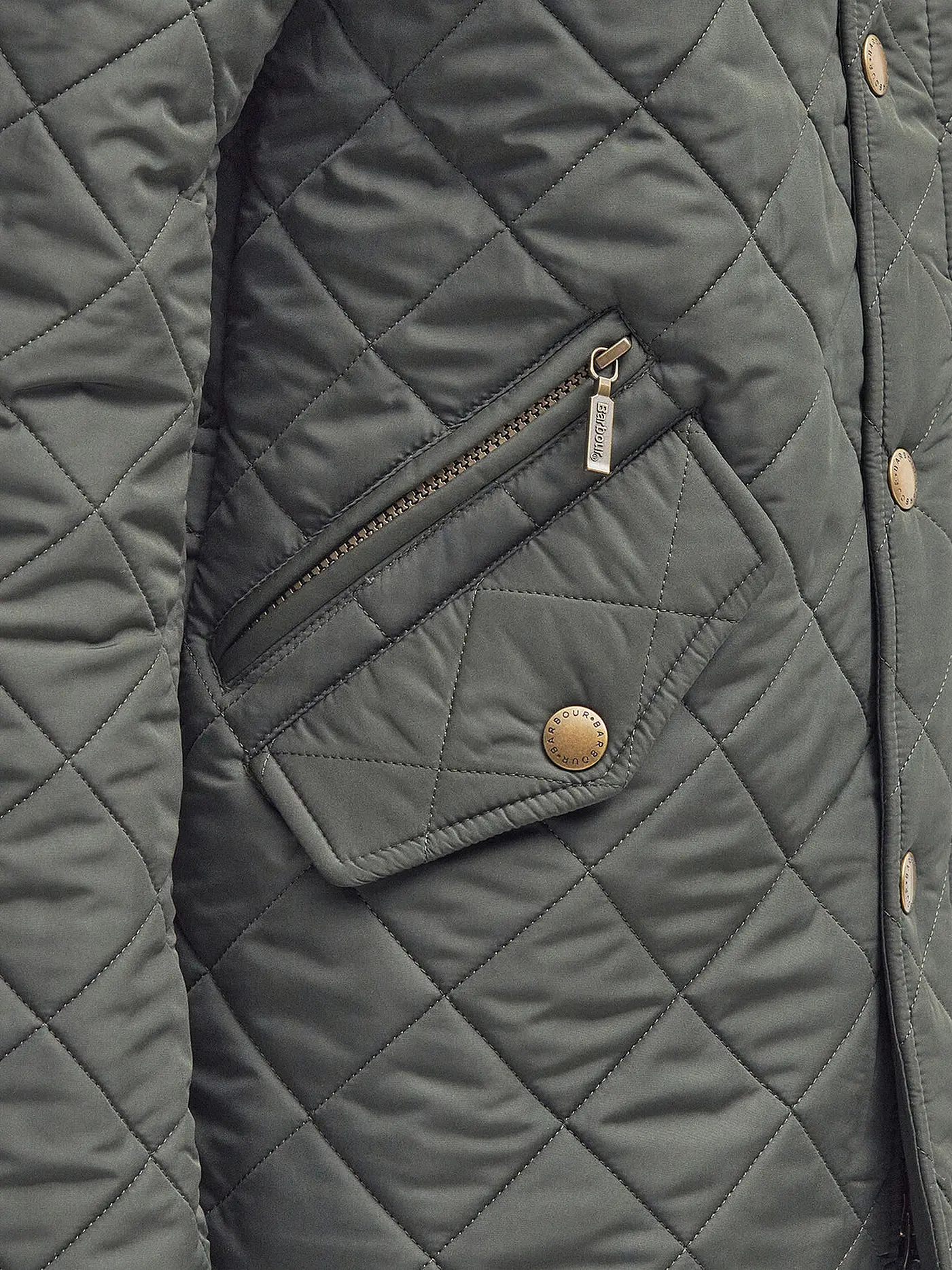 BARBOUR | Steppjacke POWELL | olive