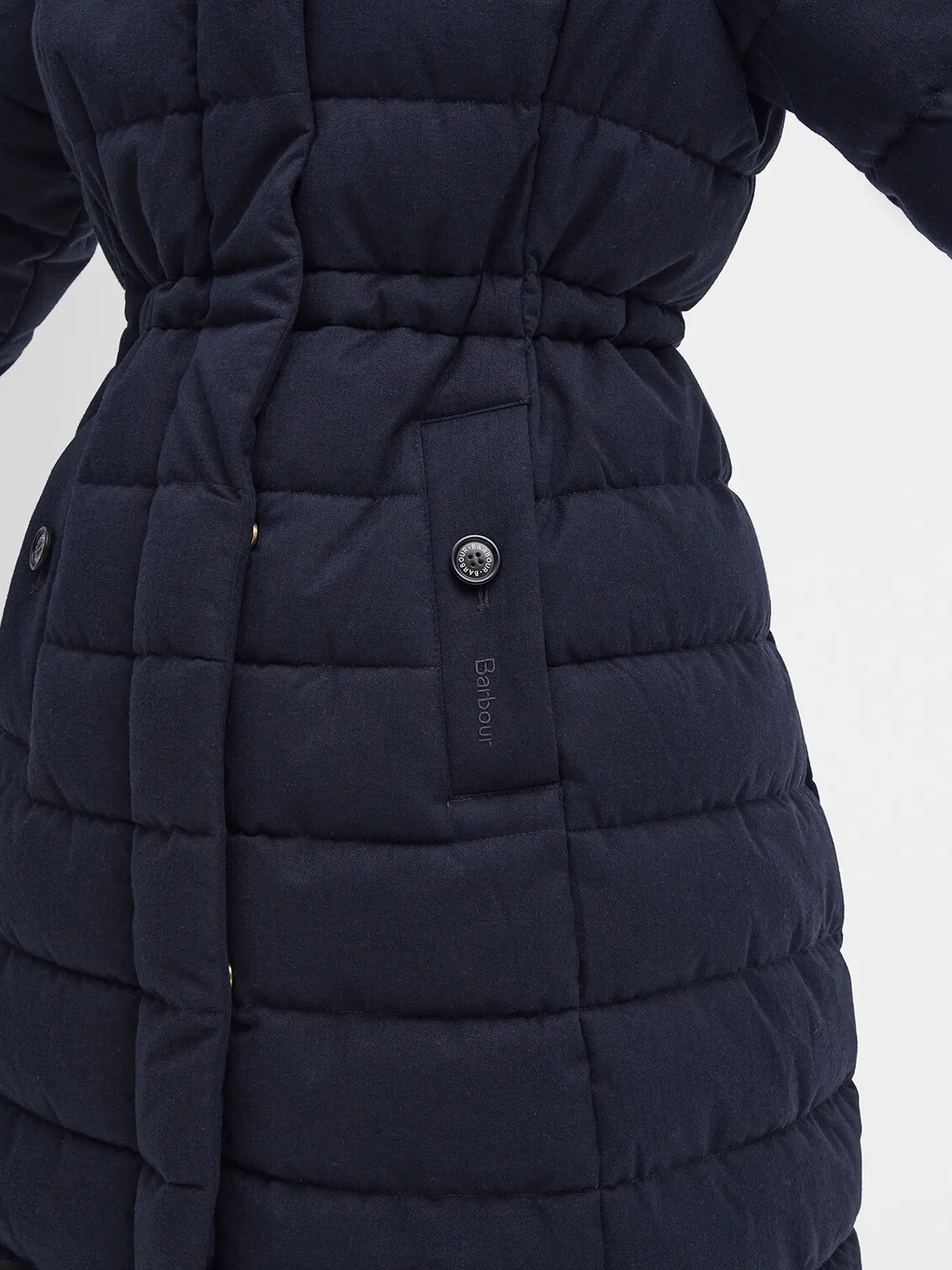 BARBOUR | Steppmantel CLARENCE | dunkelblau