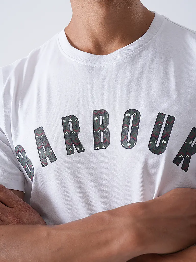 BARBOUR | T-Shirt  | weiss
