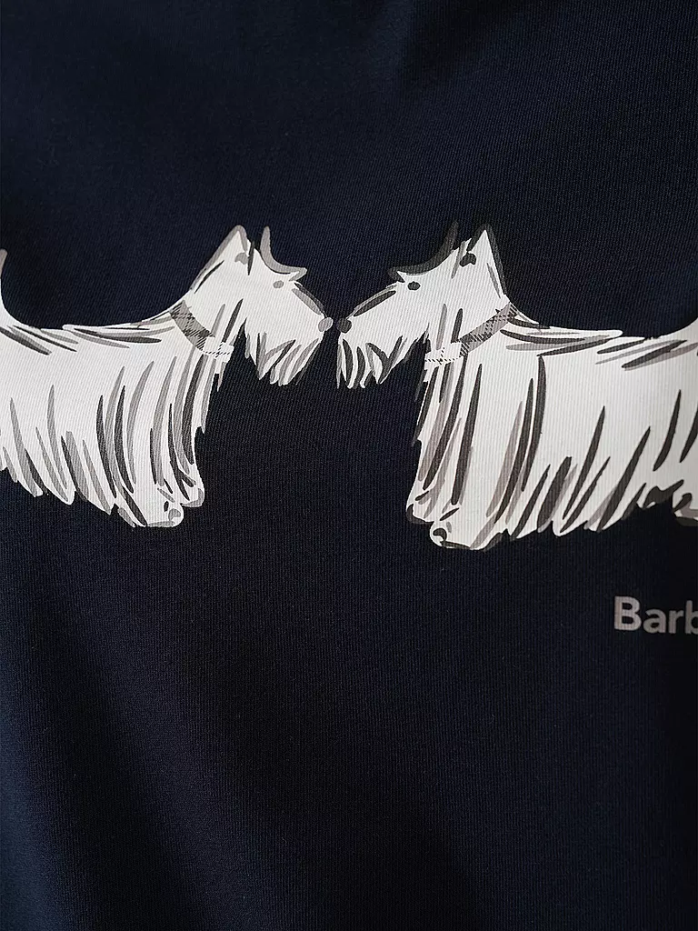 BARBOUR | T-Shirt HIGHLANDS | dunkelblau