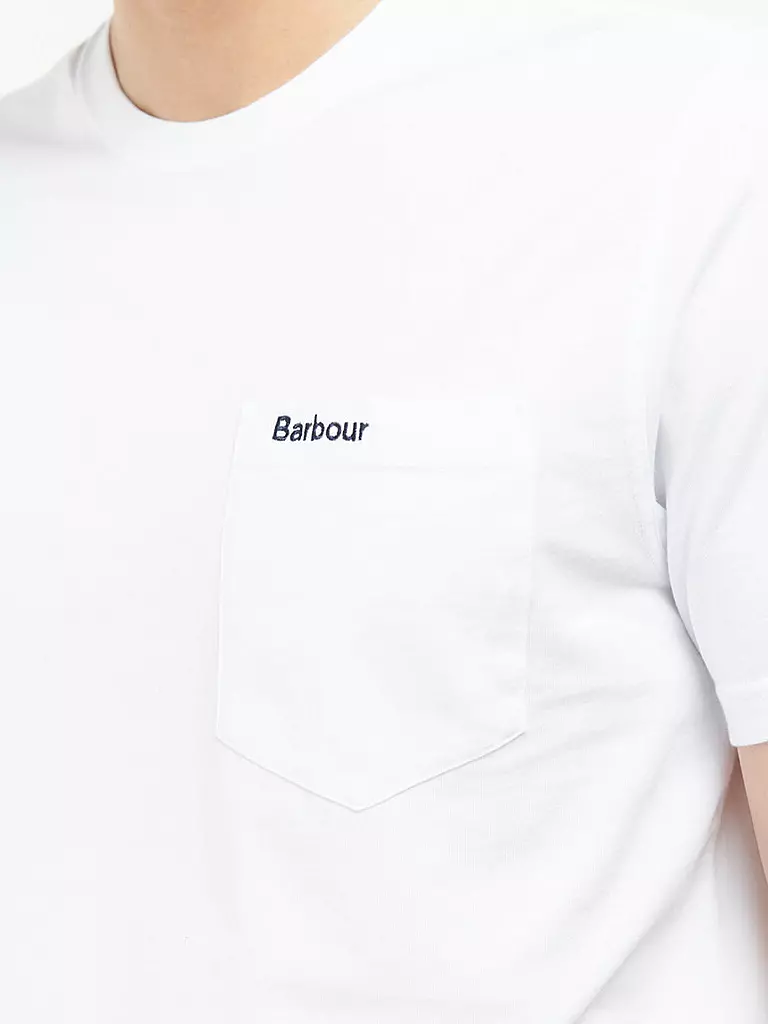 BARBOUR | T-Shirt LANGDON | dunkelblau