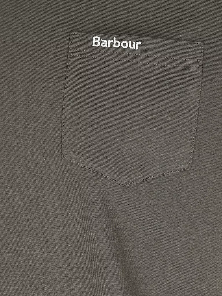 BARBOUR | T-Shirt LANGDON | grau