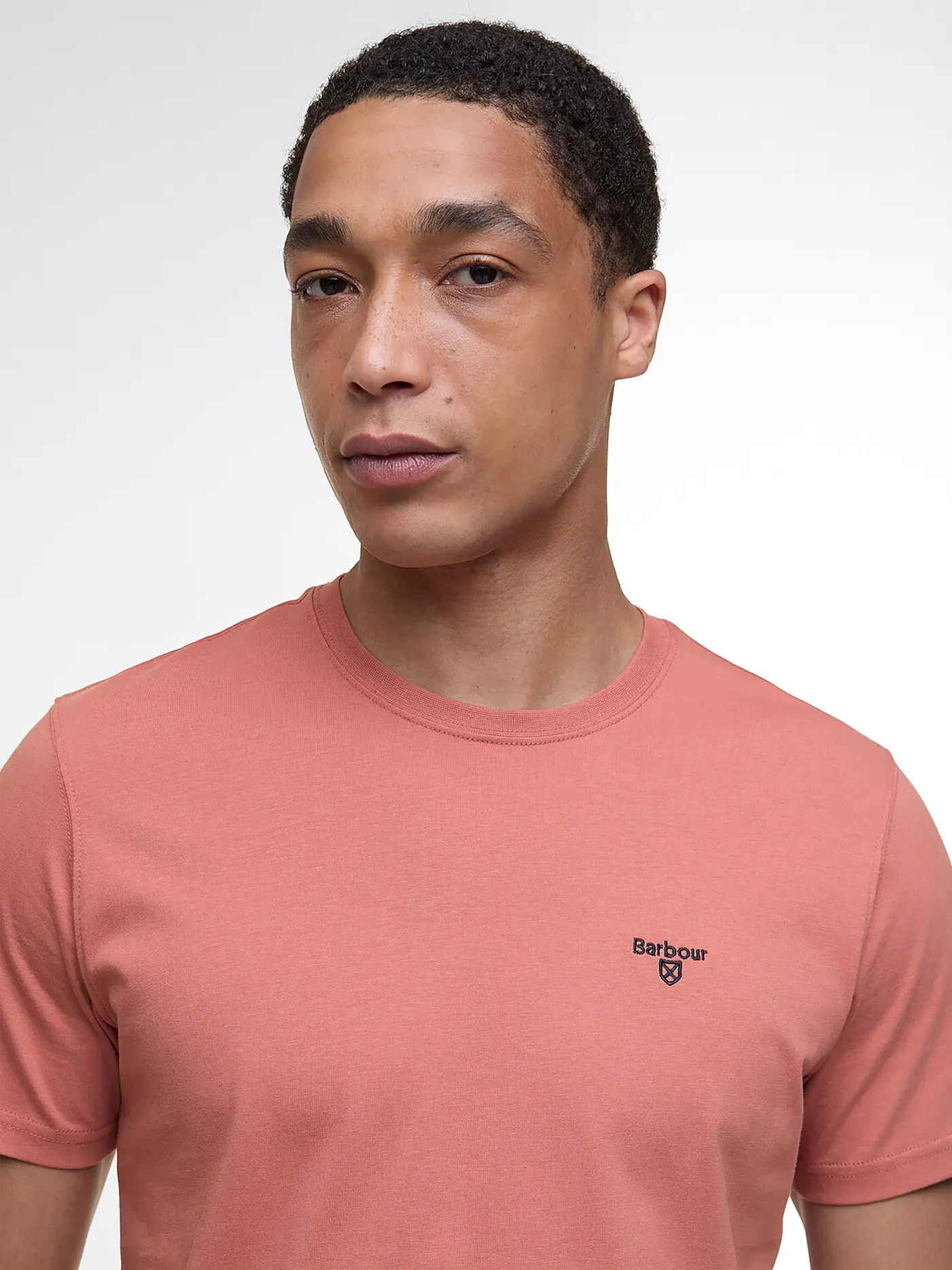 BARBOUR | T-Shirt Regular Fit  | rosa