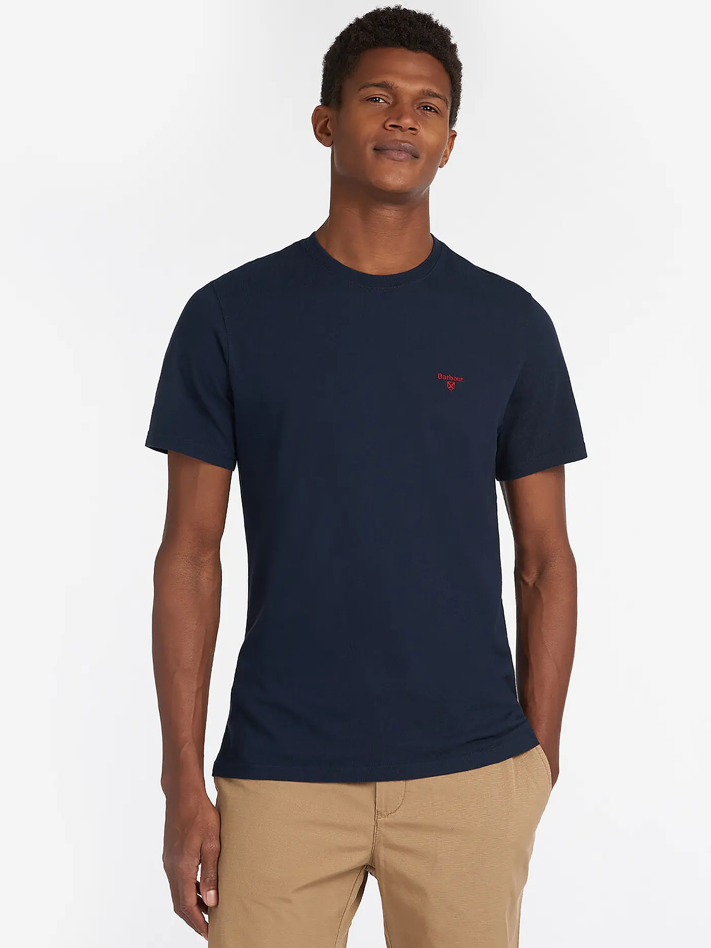 BARBOUR | T-Shirt Regular Fit | dunkelblau