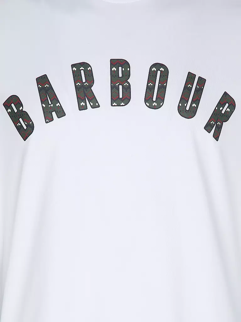 BARBOUR | T-Shirt | weiss