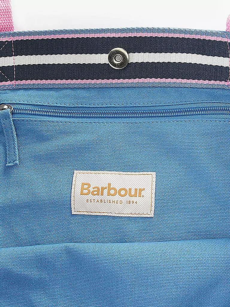 BARBOUR | Tasche - Shopper LOGO BEACH | hellblau