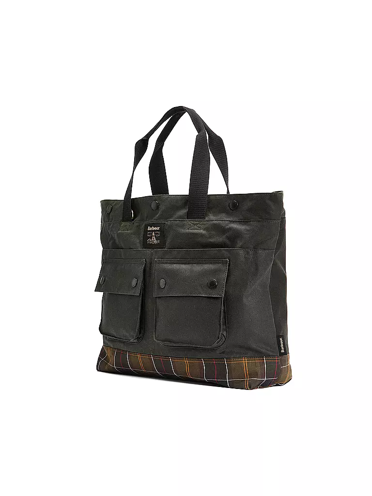 BARBOUR | Tasche - Tote Bag FIELD WAX | olive