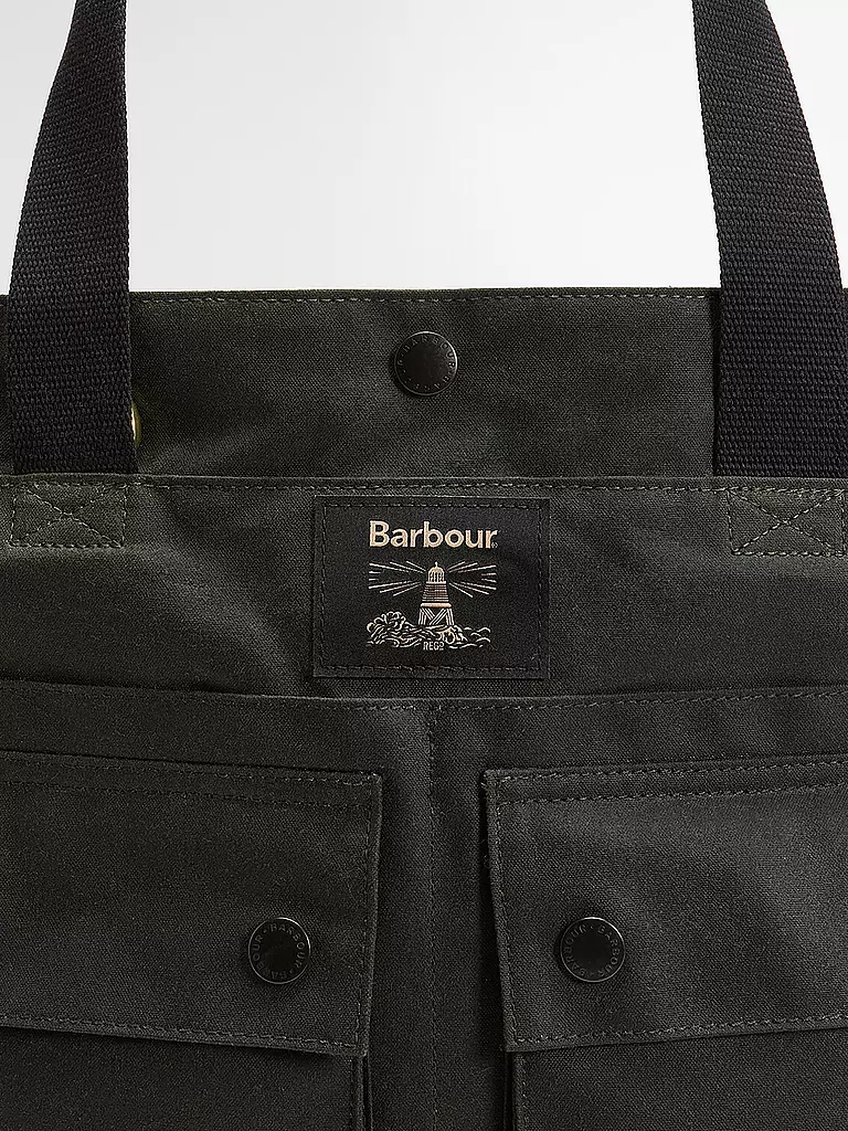 BARBOUR | Tasche - Tote Bag FIELD WAX | olive