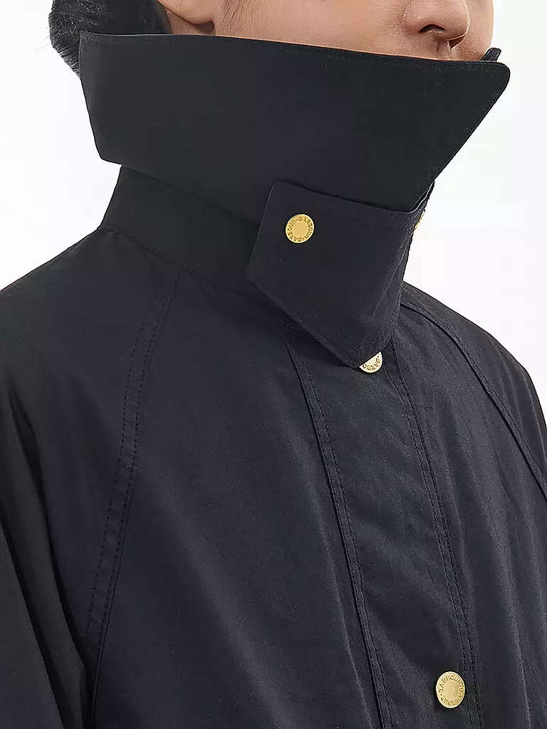 BARBOUR | Trenchcoat TOWNFIELD WAX | schwarz