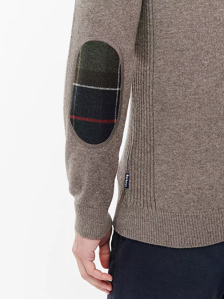 BARBOUR | Troyer Pullover HOLDIN | dunkelrot