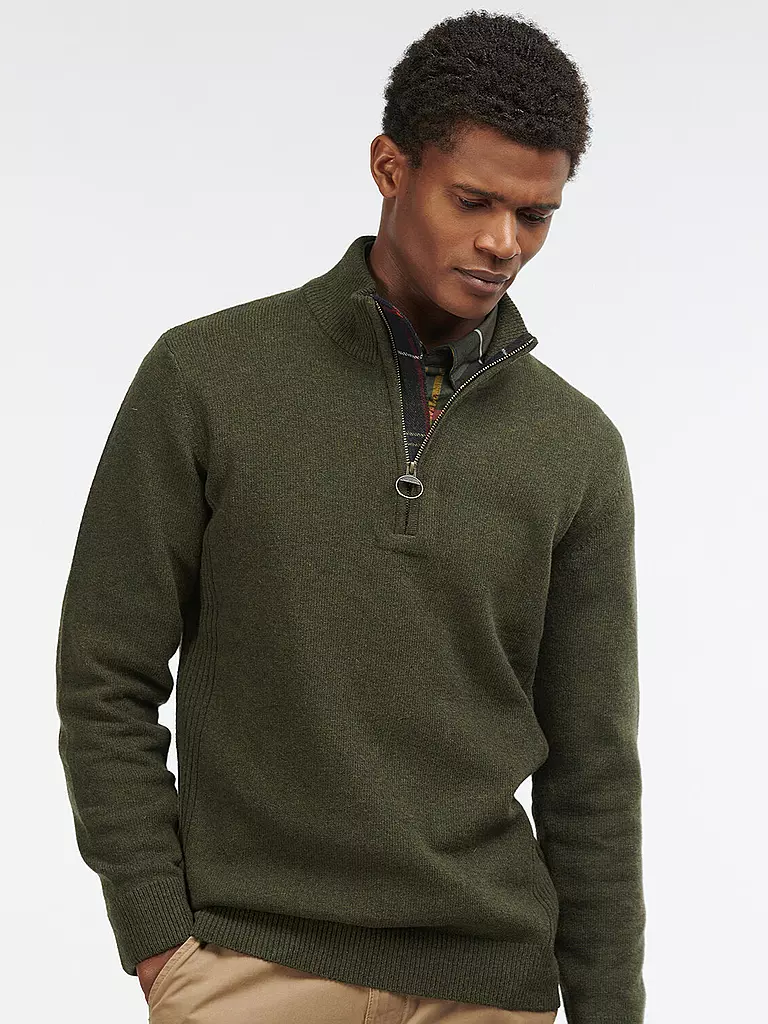 BARBOUR | Troyer Pullover HOLDIN | olive