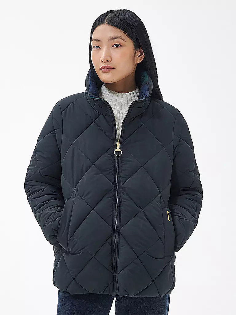 BARBOUR | Wendejacke REVERSIBLE HUDSWELL | schwarz