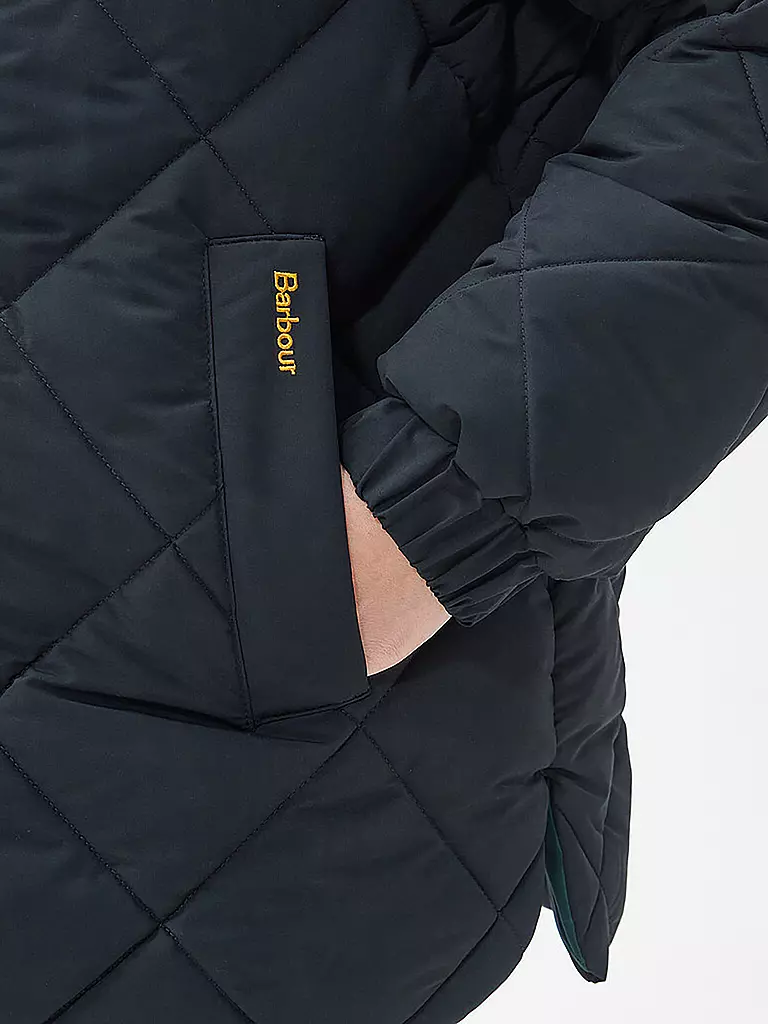 BARBOUR | Wendejacke REVERSIBLE HUDSWELL | schwarz