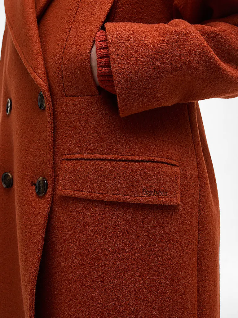 BARBOUR | Wollmantel BLYTH | orange