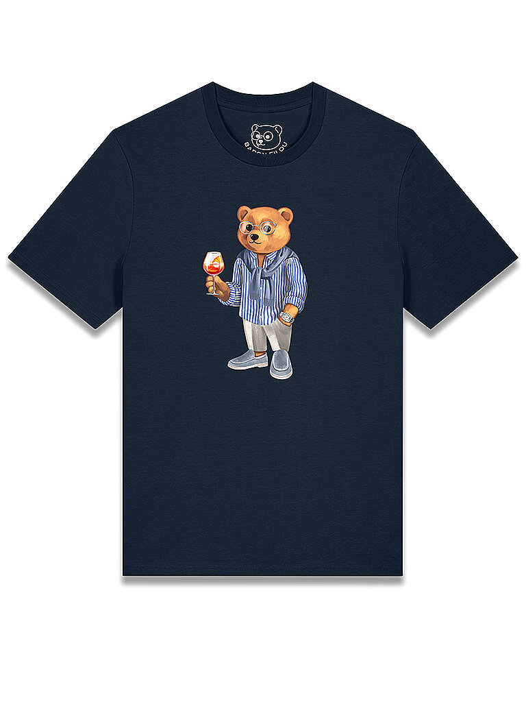 T-Shirt dunkelblau S herren