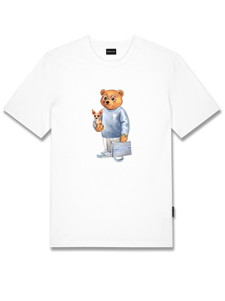 BARON FILOU T-Shirt THE CHIHUAHUA BUDDY weiss | L
