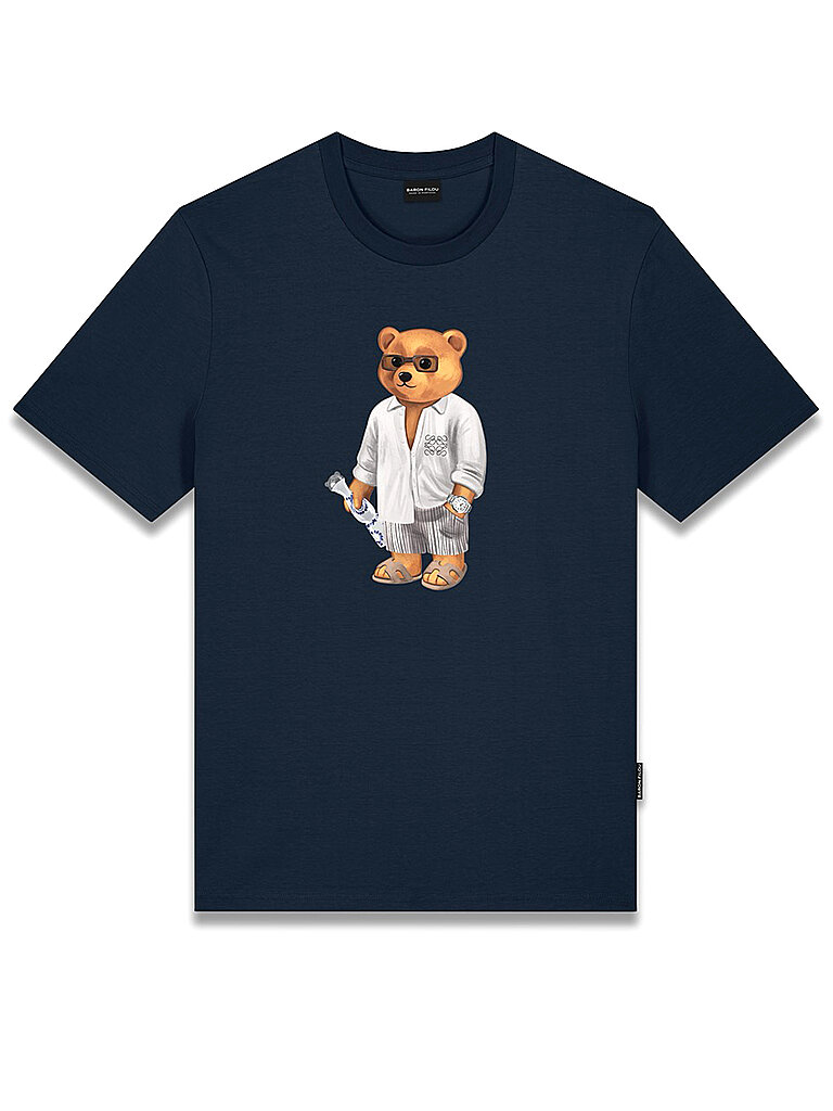 T-Shirt dunkelblau M herren