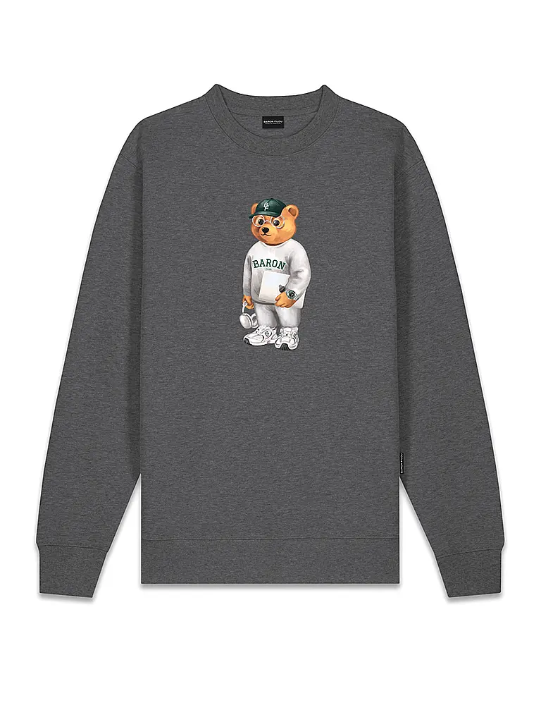 BARON FILOU | Jungen Pullover CXLVII | grau