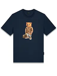BARON FILOU | T-Shirt  THE FIRST CLASS FLYER | blau