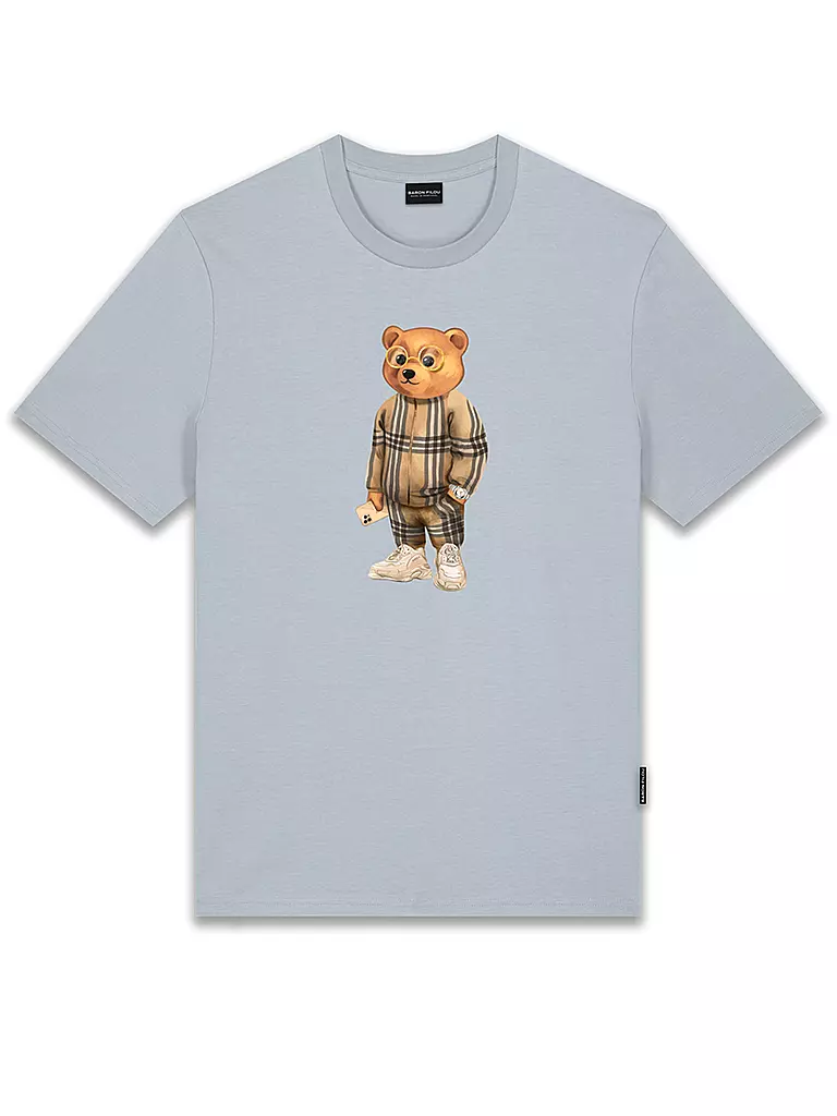 BARON FILOU | T-Shirt  THE TRACKSUIT ICON | hellblau