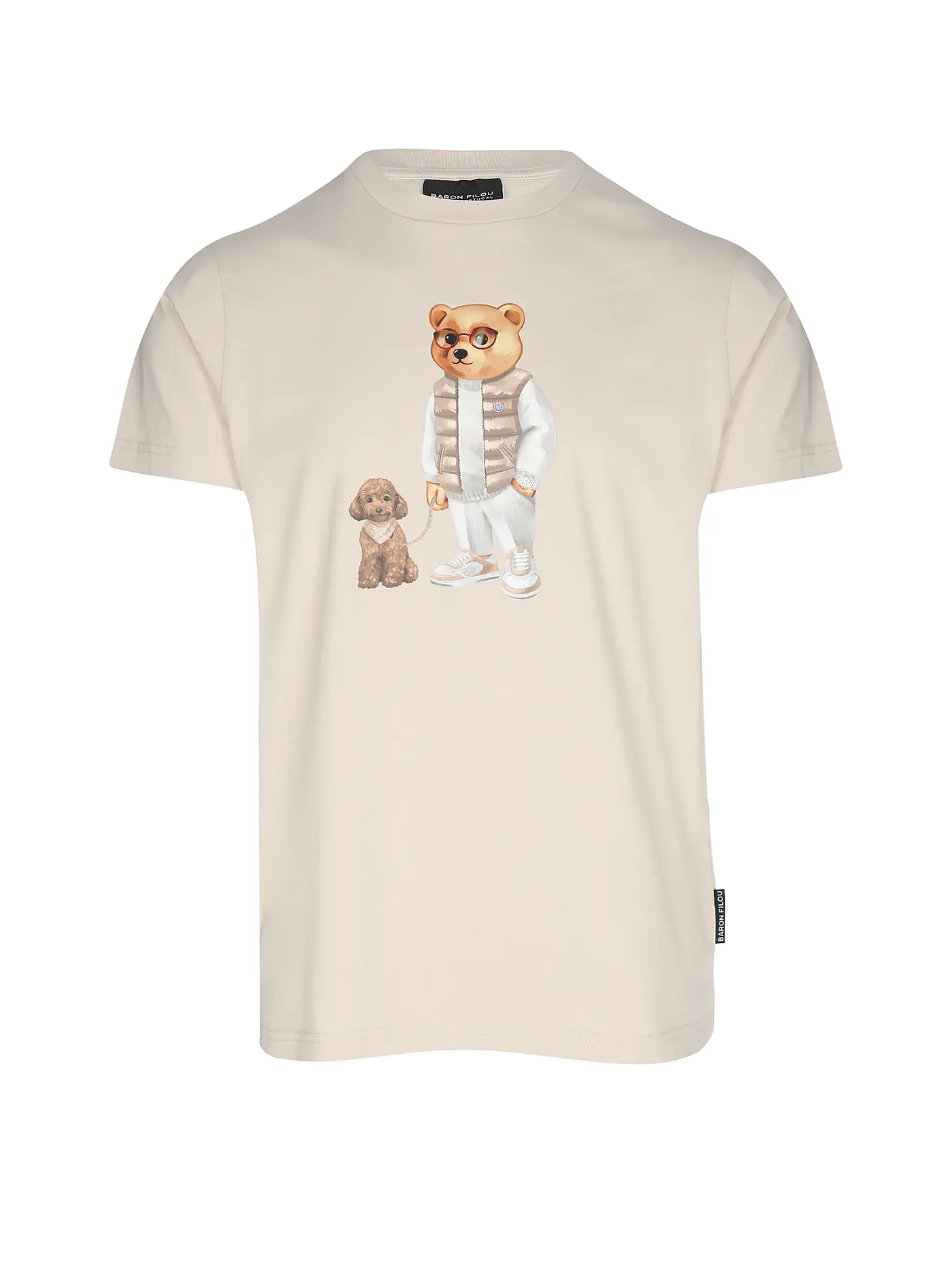 BARON FILOU | T-Shirt THE COZY COMPANION | beige