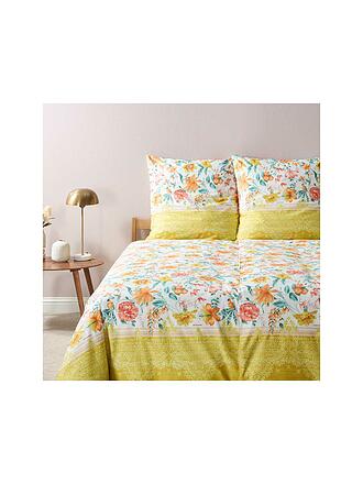 BASSETTI | Satin Bettwäsche CASABLANCA 70x90cm/140x200cm Gelb
