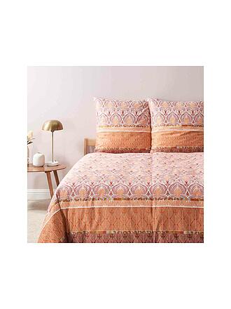 BASSETTI | Satin Bettwäsche NAIROBI 70x90cm/140x220cm Corale