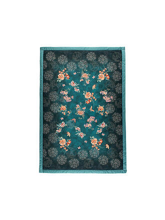 BASSETTI | Tagesdecke - Plaid 135x190cm ESPERIDI Petrol