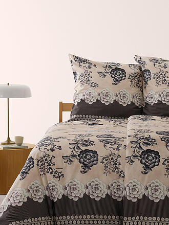 BASSETTI | Satin Bettwäsche PARAGGI 70x90cm/140x220cm Beige