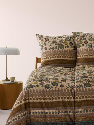 BASSETTI | Satin Bettwäsche VARIGOTTI 70x90cm/140x200cm Braun