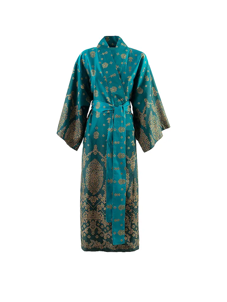 BASSETTI | Damen Kimono GOLD DECOR | Petrol