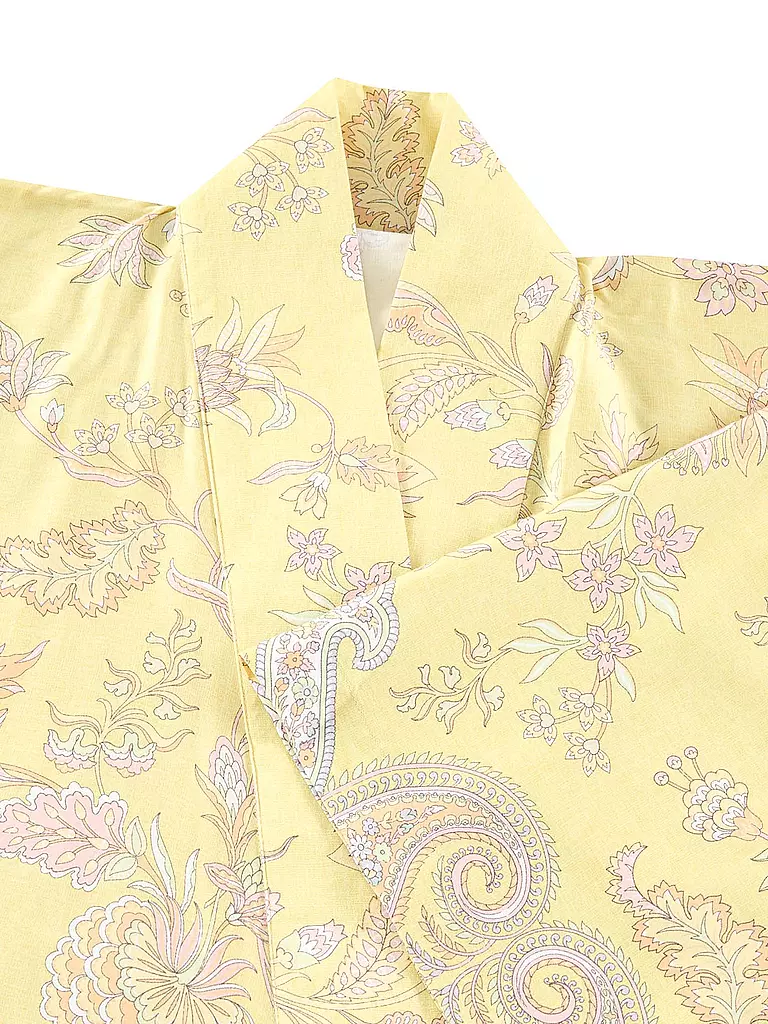 BASSETTI | Kimono INDIAN ROSES | gelb