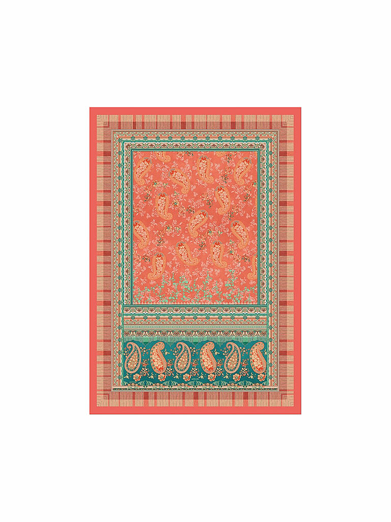 BASSETTI | Plaid - Tagesdecke "Anacapri" 135x190cm (Orange) | orange