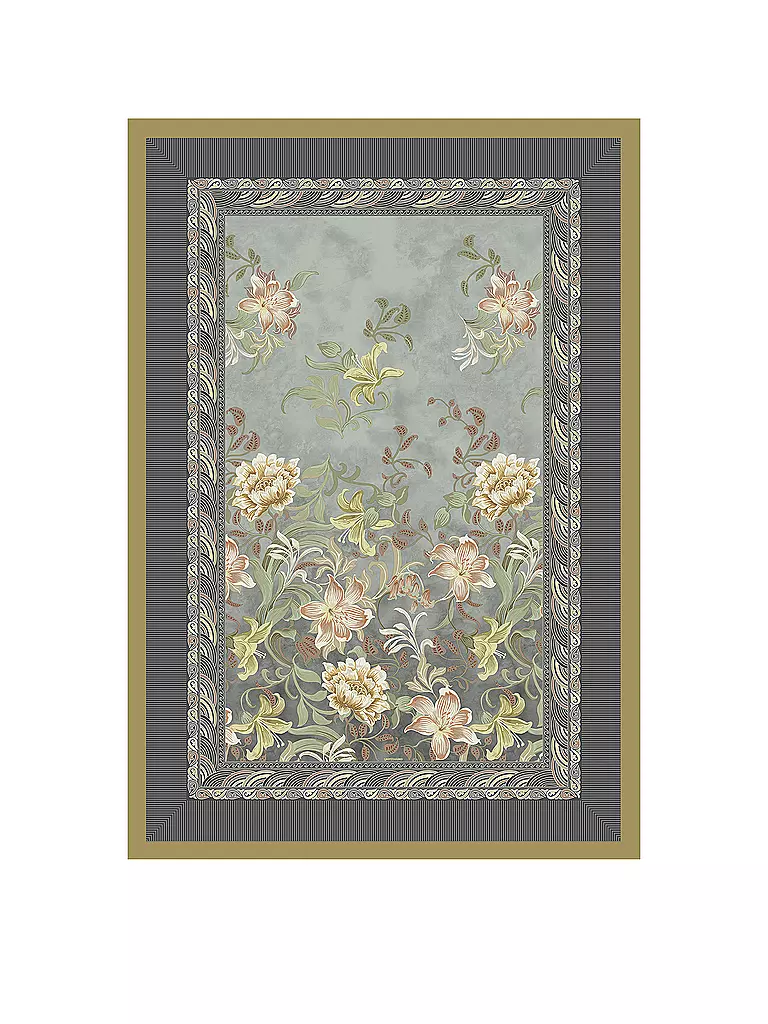 BASSETTI | Plaid - Tagesdecke VERONA 135x190cm Grau | grau