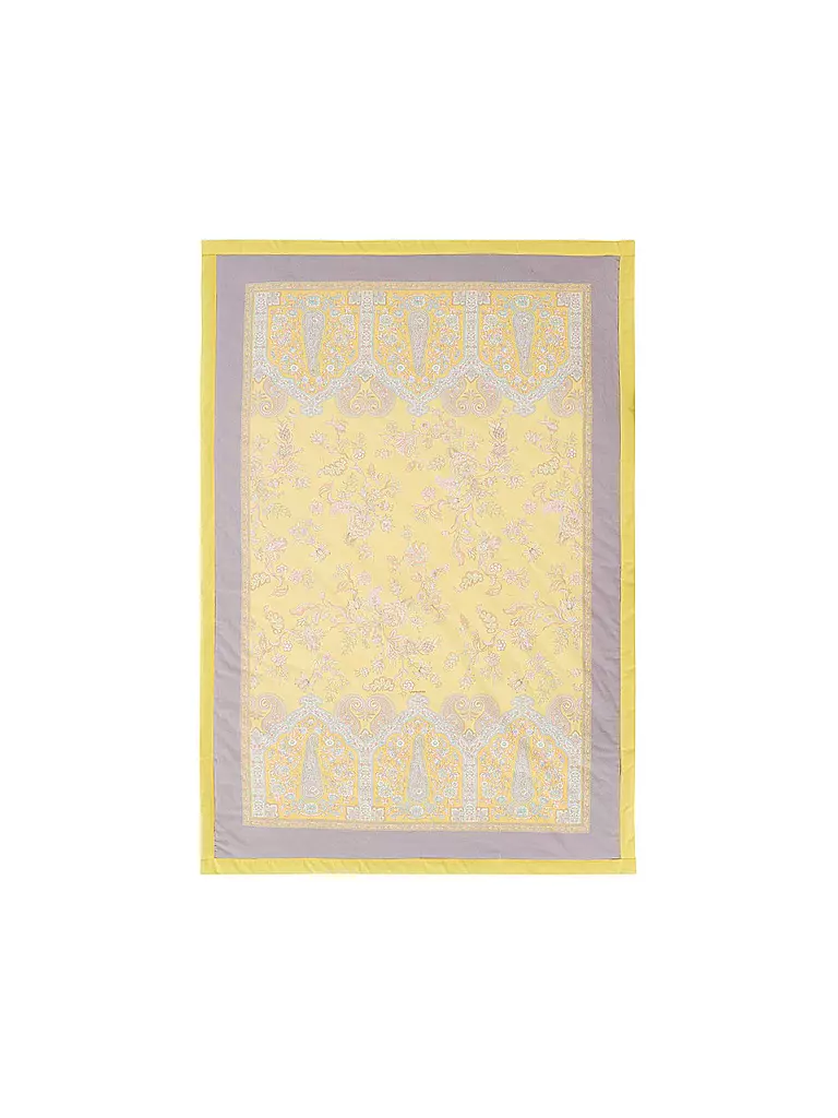 BASSETTI | Plaid INDIAN ROSES 135x190cm Gelb | gelb