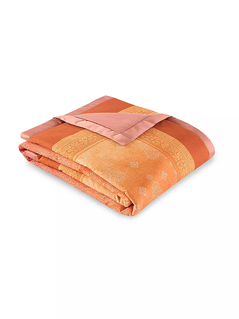 BASSETTI | Plaid KERALA 135x190cm Orange  | orange