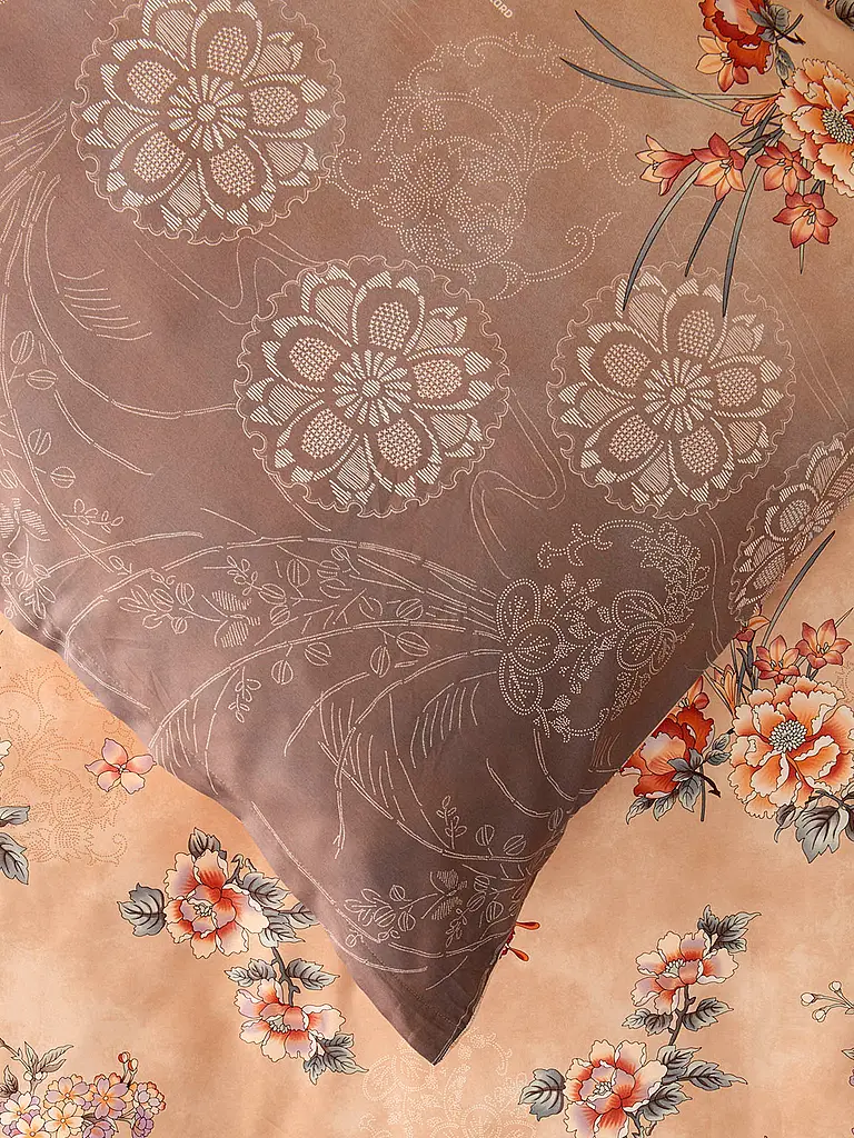 BASSETTI | Satin Bettwäsche  70x90cm / 140x200cm ESPERIDI  Beige | 