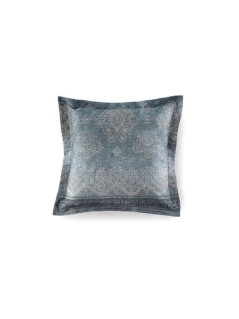 BASSETTI | Satin Bettwäsche 2x70x90cm/  200x200cm KERALA Grau | 