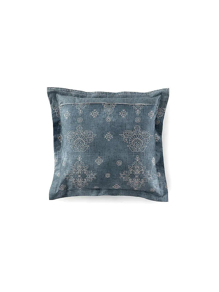 BASSETTI | Satin Bettwäsche 2x70x90cm/  200x200cm KERALA Grau | 