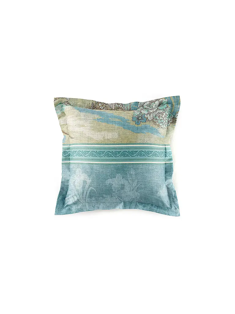 BASSETTI | Satin Bettwäsche 70x90cm / 140x200cm ACQUAFORTE  Gruen | 